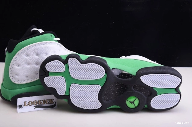 Cheap TBkick 13 Green Air DB6537-113 Jordan Lucky 0803